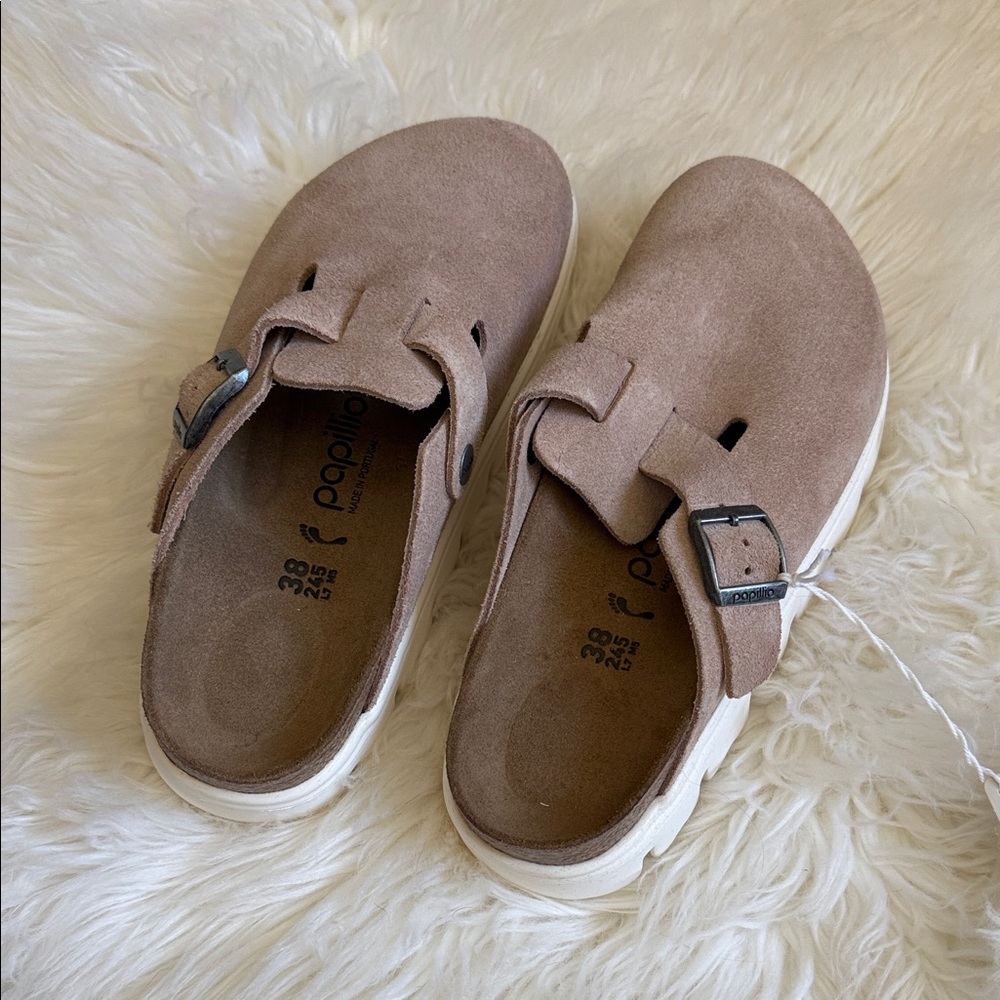 Papillio Tan Mules